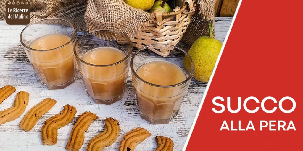 ricetta succo alla pera