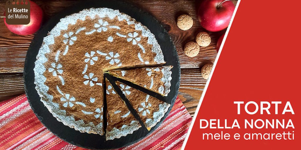 torta mele e amaretti