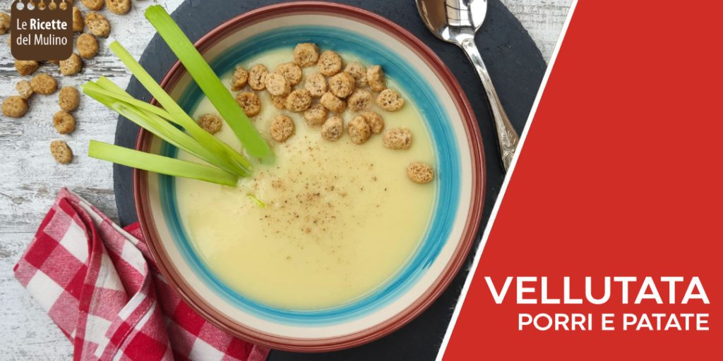 Vellutata di porri e patate
