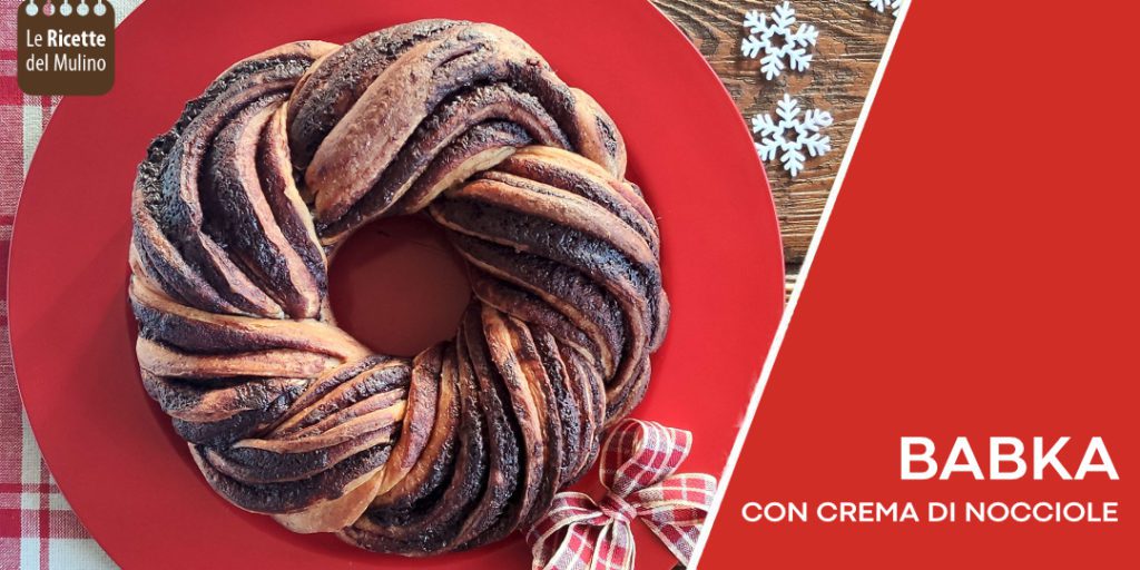 Babka con crema di nocciole