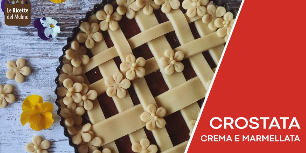 Crostata crema e marmellata