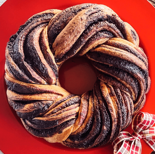 Babka Semi-Integrale con Crema di Nocciole