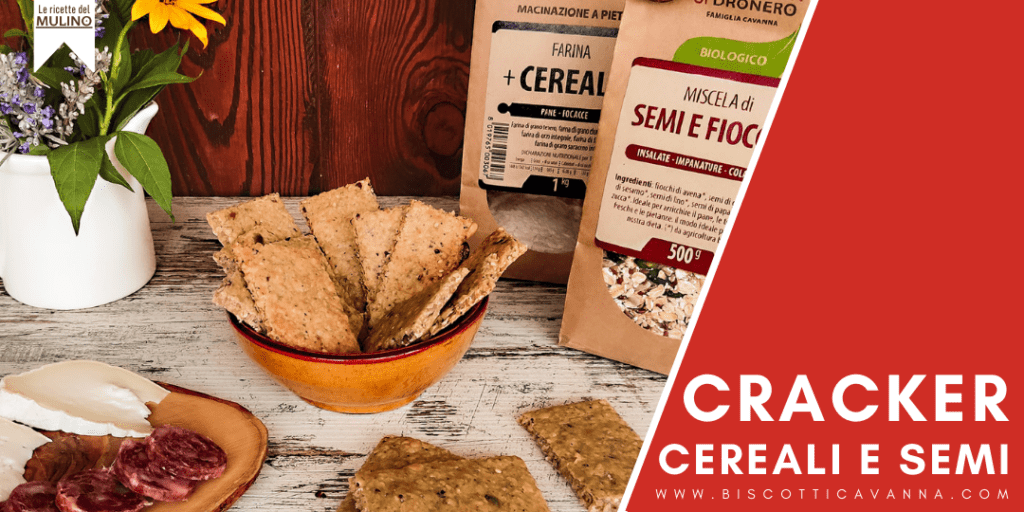 cracker ricetta con cereali e semi