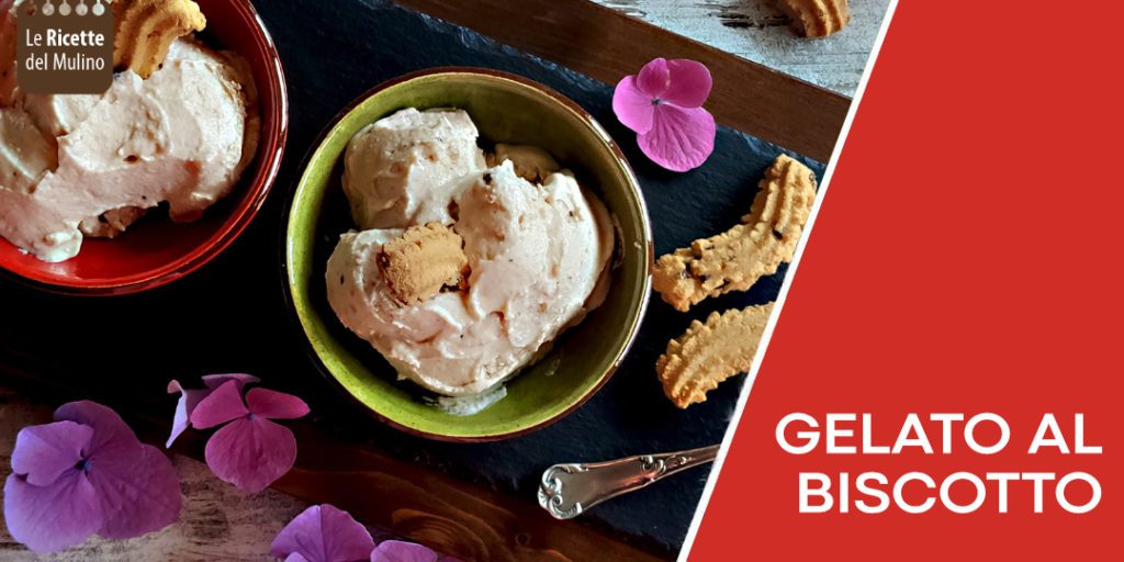 Ricetta gelato al biscotto