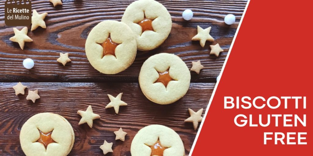Biscotti occhio di bue senza glutine con marmellata