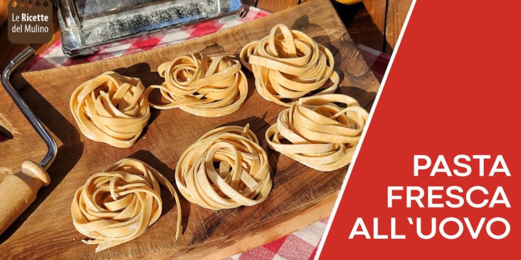Pasta fresca all'uovo fatto in casa