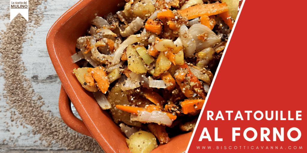 ratatouille al forno di verdure