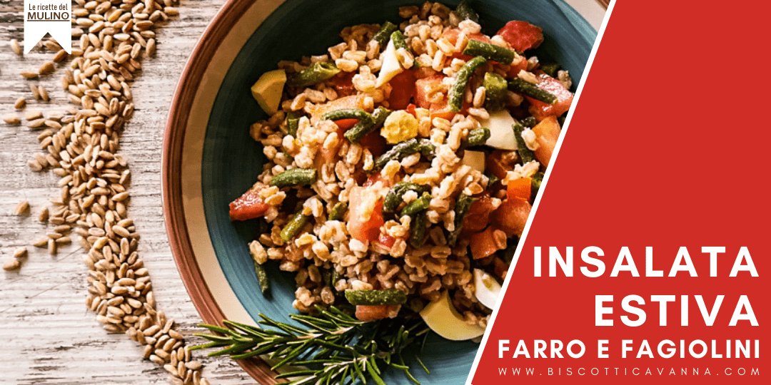 insalata farro e fagiolini
