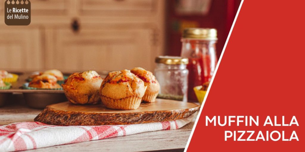 Muffin salati alla pizzaiola ricetta