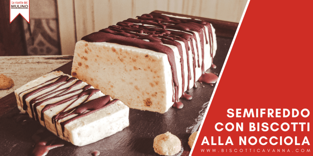 semifreddo con biscotti nocciolini