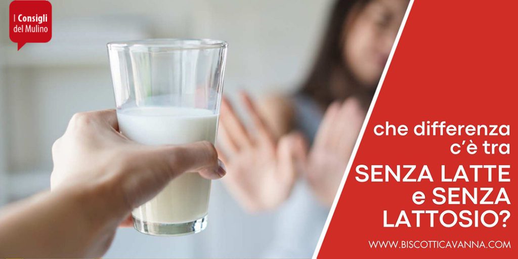 differenza tra senza latte e senza lattosio
