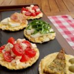 aperitivo con gallette idee ricette estive