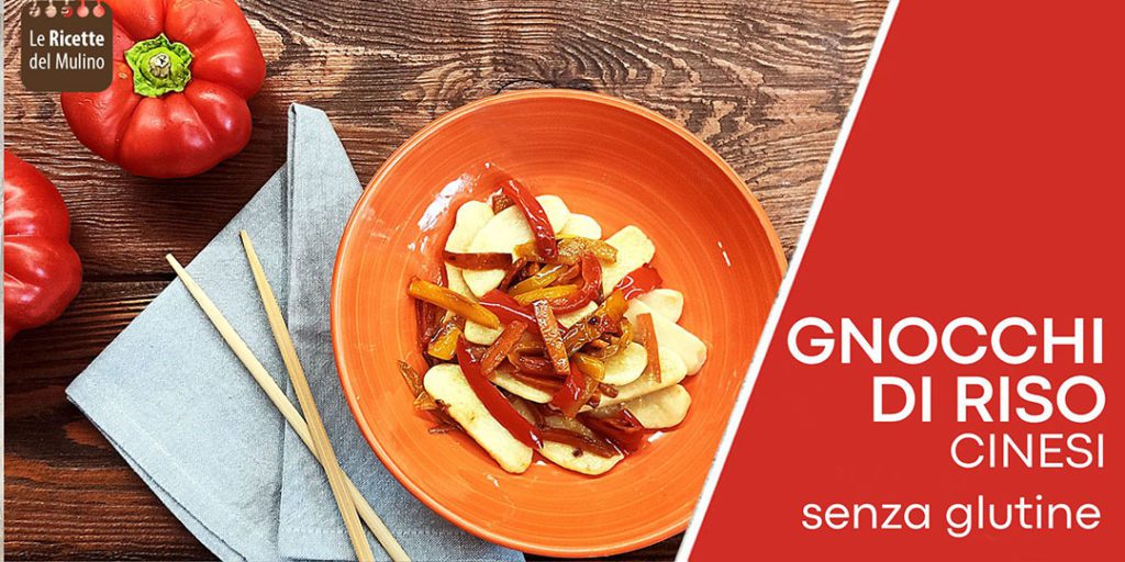 gnocchi di riso senza glutine con verdure