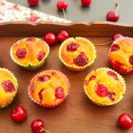 muffin senza zucchero e senza burro alle ciliegie
