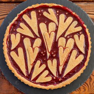 Crostata con frolla senza uova