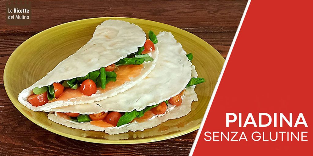 piadina con farina di riso