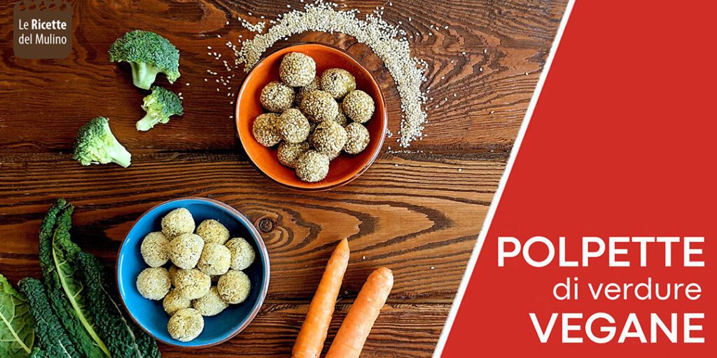 polpette vegetariane senza uova con farina di ceci